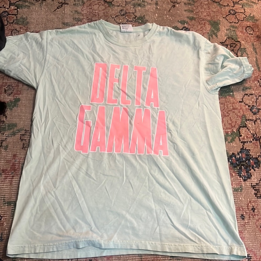 Delta Gamma comfort colors tee